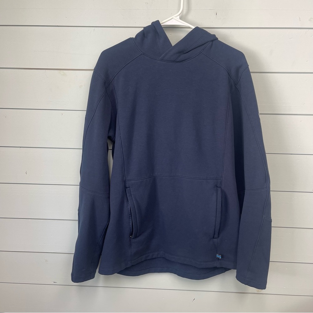 Kuhl sweatshirt hoodie navy blue women’s size medium